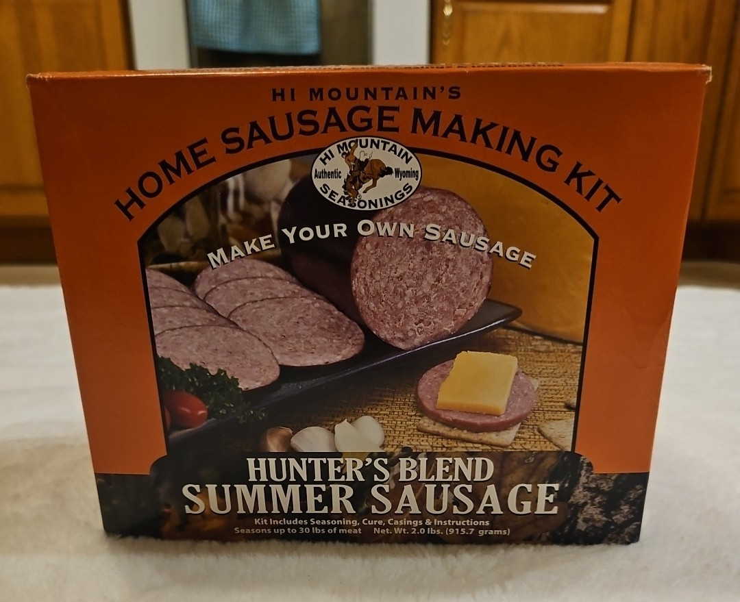 HI MOUNTAINS Home Sausage Making Kit Blend Summer Sausage New Sealed