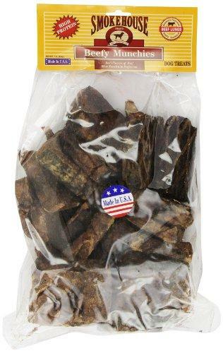 Smokehouse 100-Percent Natural Beef Munchies Dog Treats, 16-Ounce