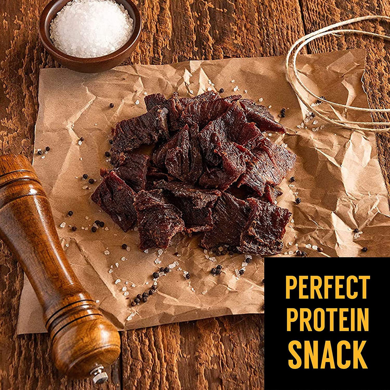 Tillamook Country Smoker Keto Friendly Zero Sugar Beef Jerky, Teriyaki, 6.5 Ounc