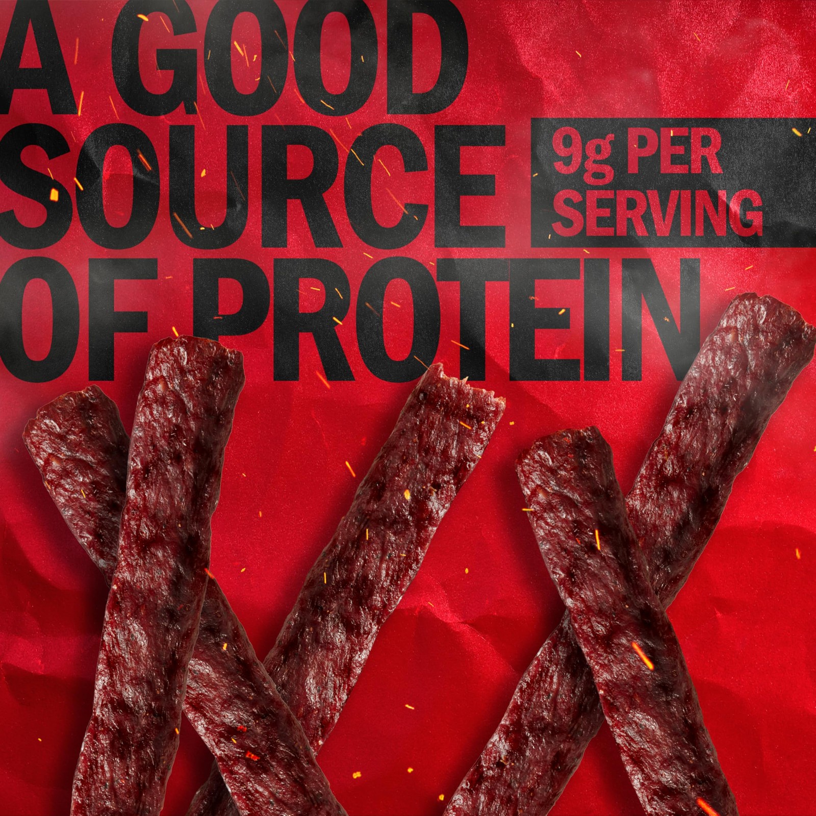 Jack Link’s Teriyaki Beef Jerky Steaks Ready to Eat Real Meat Protein Snacks…