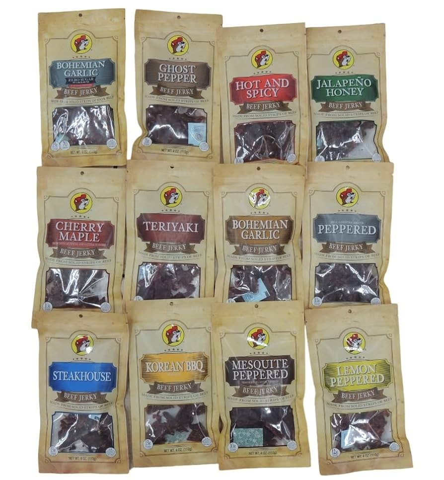 NEW BUC-EE’S BUCEES BEEF JERKY – ASSORTED FLAVORS AVAILABLE