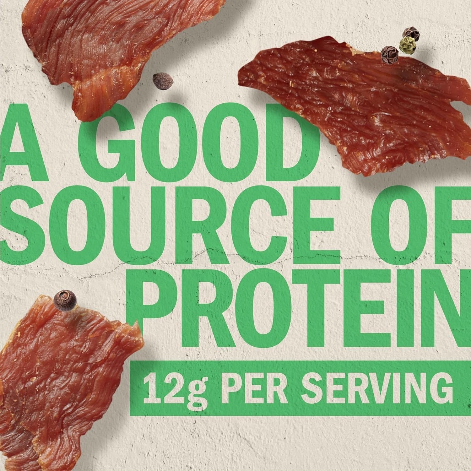 Jack Link’s Turkey Jerky 2.85 oz – High Protein Snack – Gluten Free