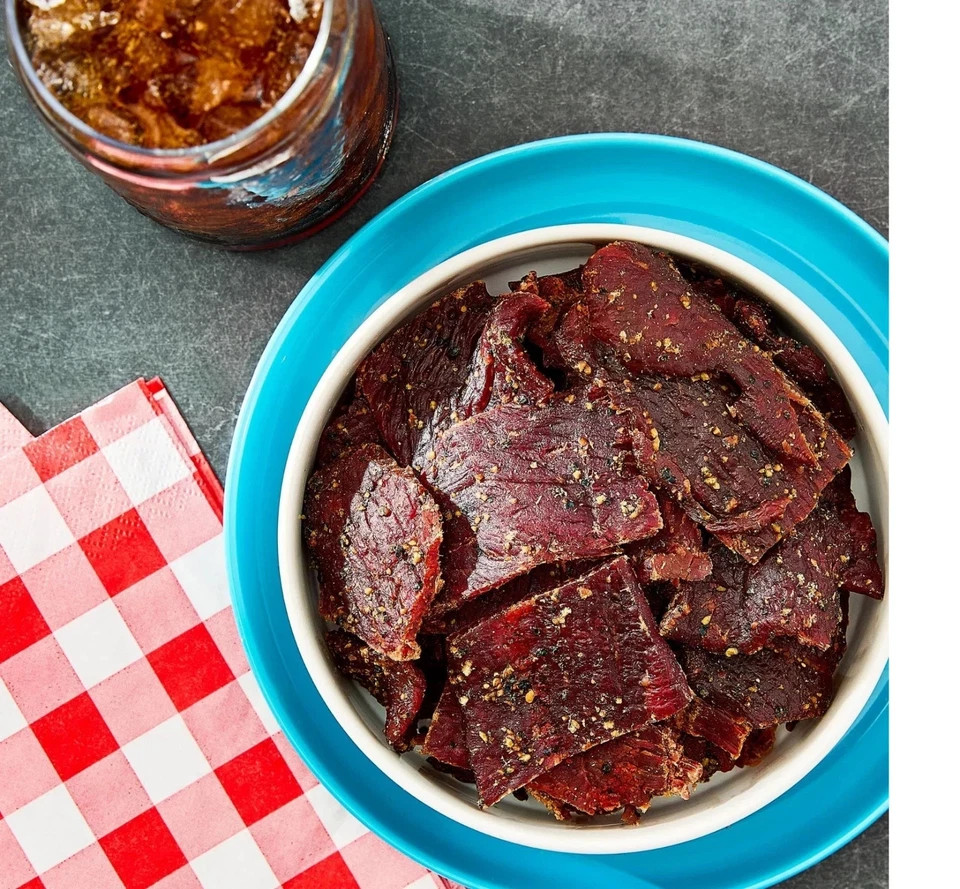 Great Value Peppered Beef Jerky, 5 Oz…