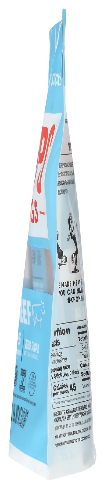 Sea Salt Beef Mini Sticks By Chomps 6 Count Protein Snack 4G 10 Pack