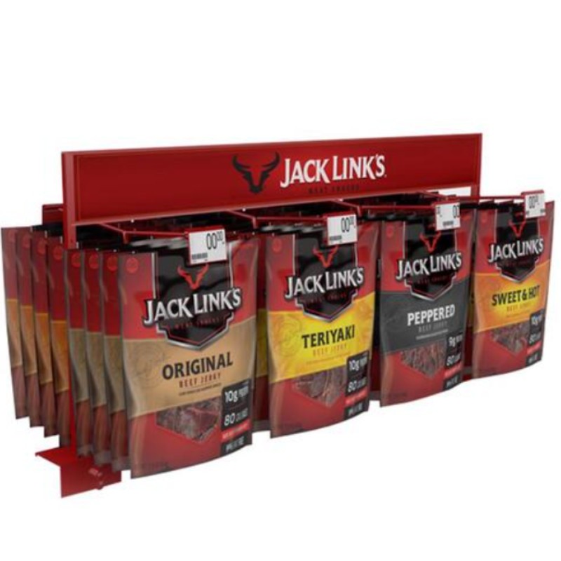 12x Jack Link’s Mr. Beast XL Beef Stick Peppered Spice Cooking Gourmet Lot 3oz