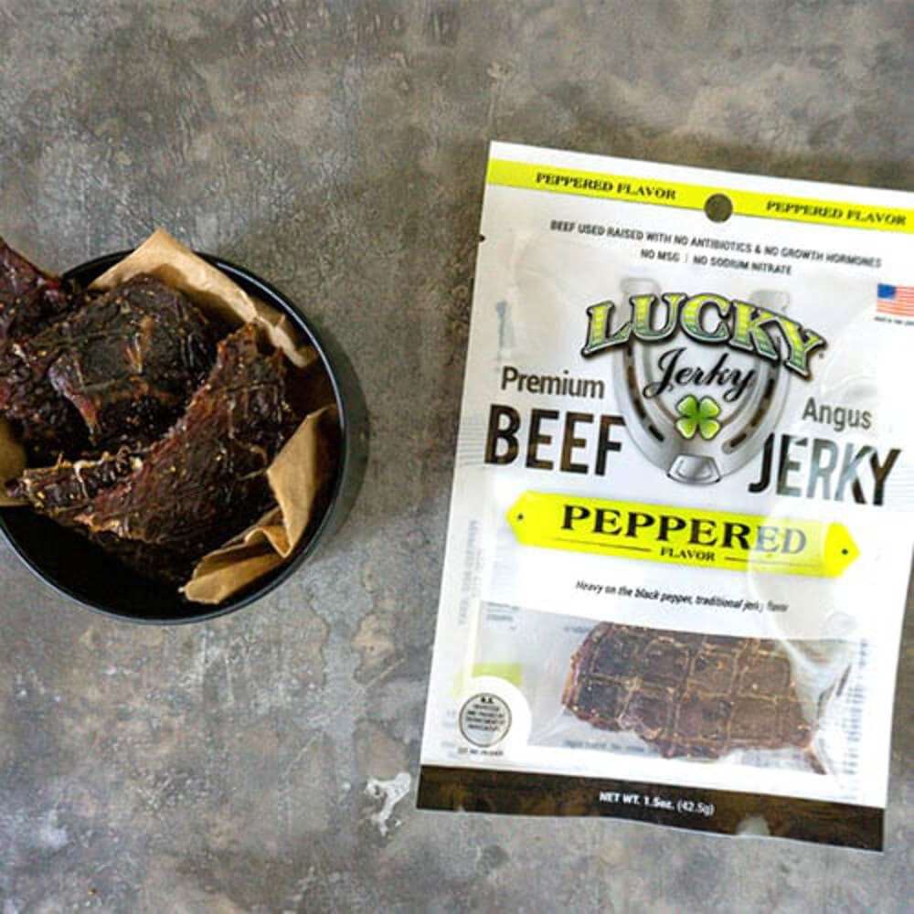 Black Pepper Beef Jerky | Pack of 3 | 1.5 oz | Nebraska Star Beef