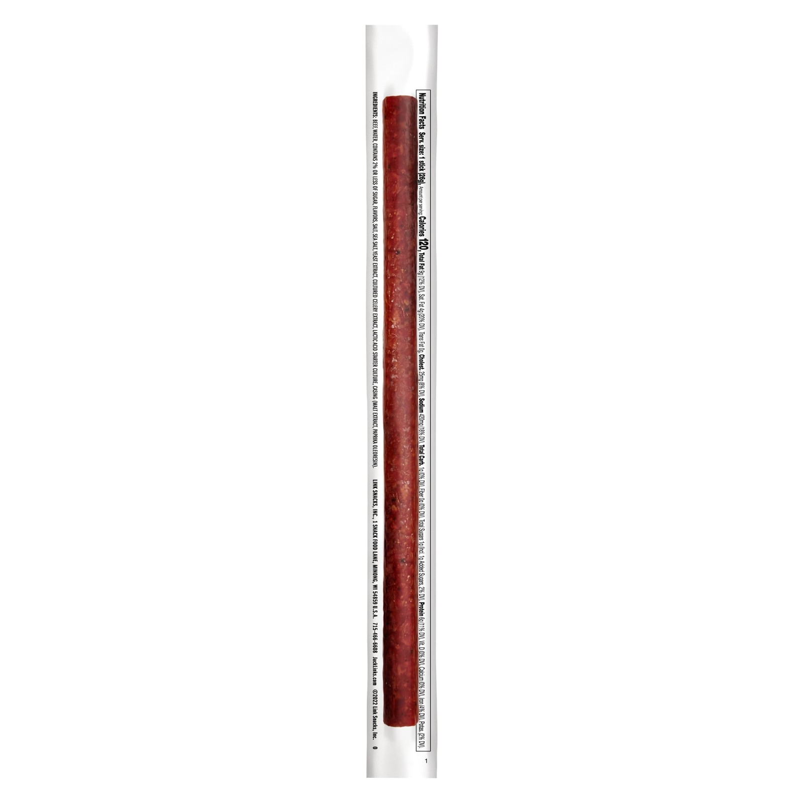(10 pack) Beef Sticks, 100% Beef, Original, 12g Protein per Stick, 0.92 oz Stick