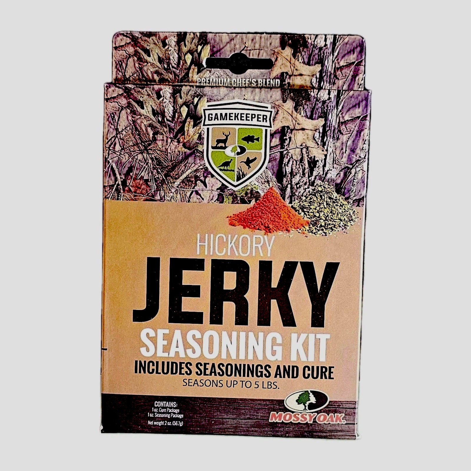 Mossy Oak Gamekeeper Hickory Jerky Seasoning Cure Kit BRAND NEW