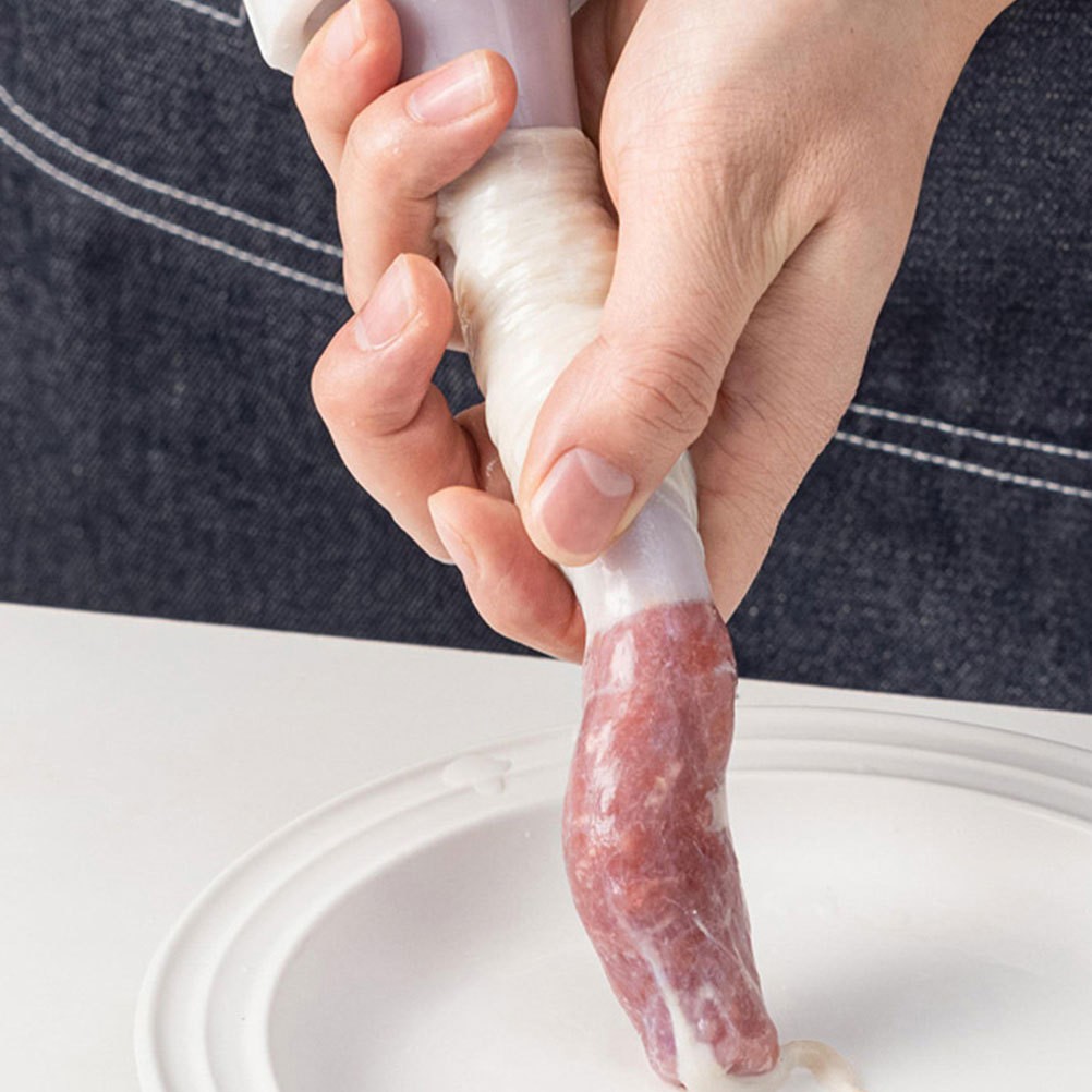 8 Pack Collagen Sausage Casings Sausage Accessory for Kitchen Storage Use