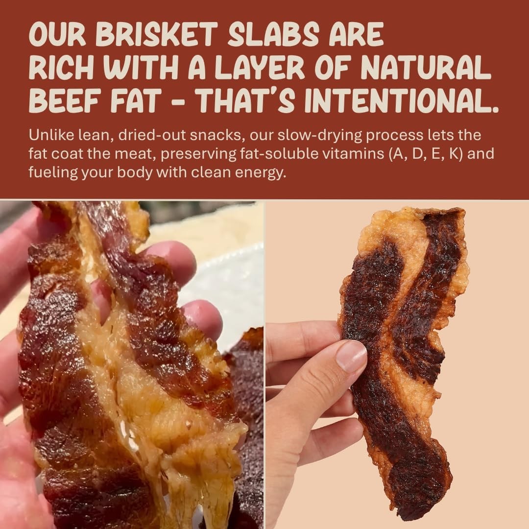 Grazly Beef Brisket Slab – Steakhouse Quality | GrassFed & Finished | Only Me…