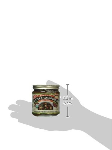 Better Than Bouillon Organic Roasted Beef Base, 8 oz 8 Ounce (Pack of 1)
