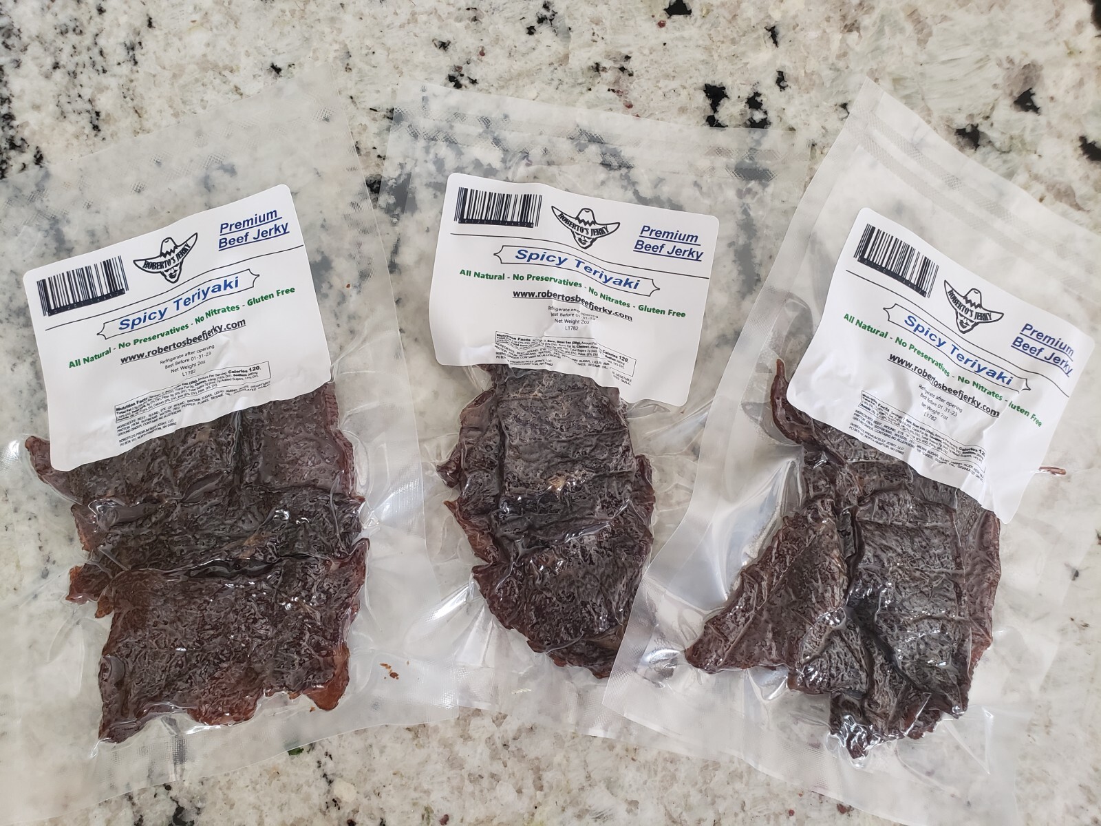Spicy Teriyaki – Premium Beef Jerky!! – 99% Same Day Shipping!!