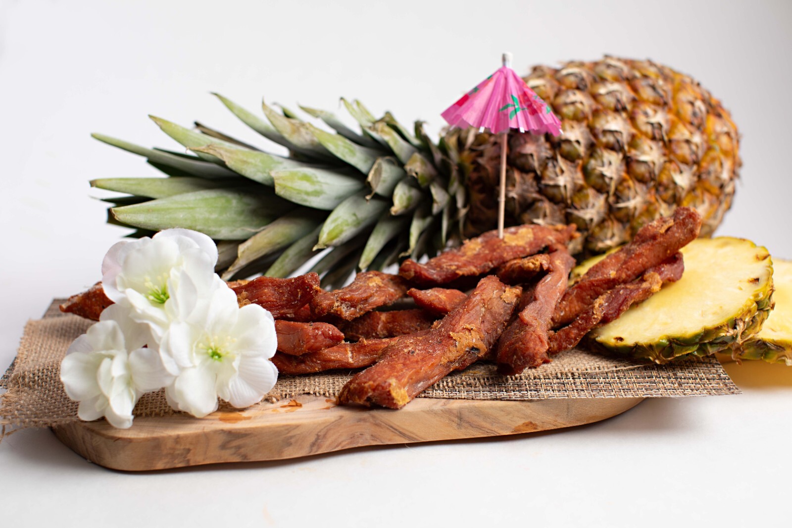 Homemade Hawaiian Luau Pork Jerky