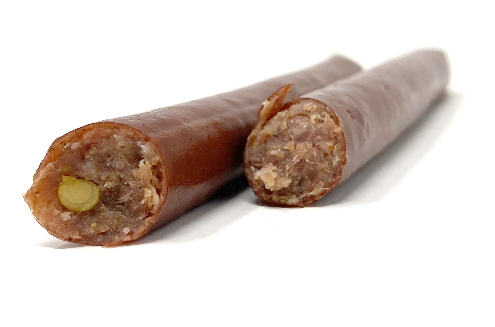 Pearson Ranch Chile Beef and Pork Meat Sticks Pack of 24 – 1 Ounce Sticks –Jerky