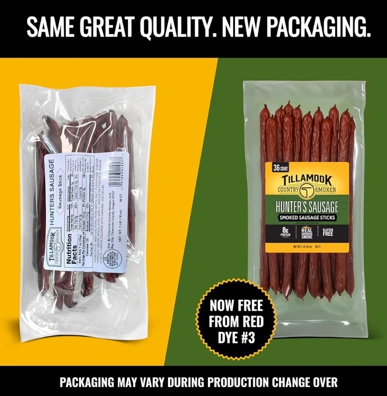 Tillamook Country Smoker Hunter’s Sausage Smoked Sausage, 16 Oz, 36 Ct