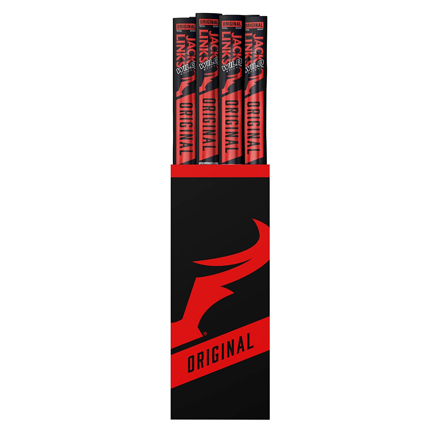 Jack Link’S Wild Beef Sticks, Original – Protein Snack, Meat Stick with 6G of Pr