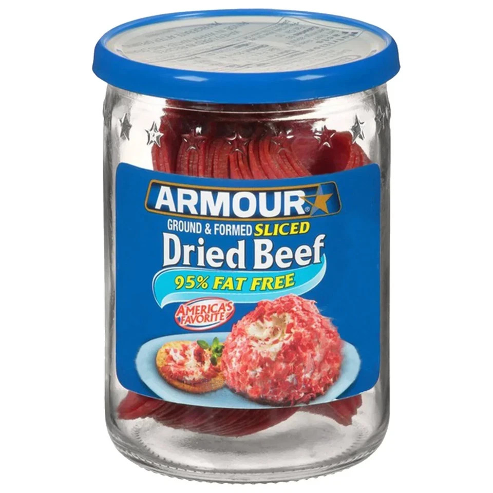 (2 pack) Armour Star Sliced Dried Beef, 9g Protein Per Serving, Canned Meat…