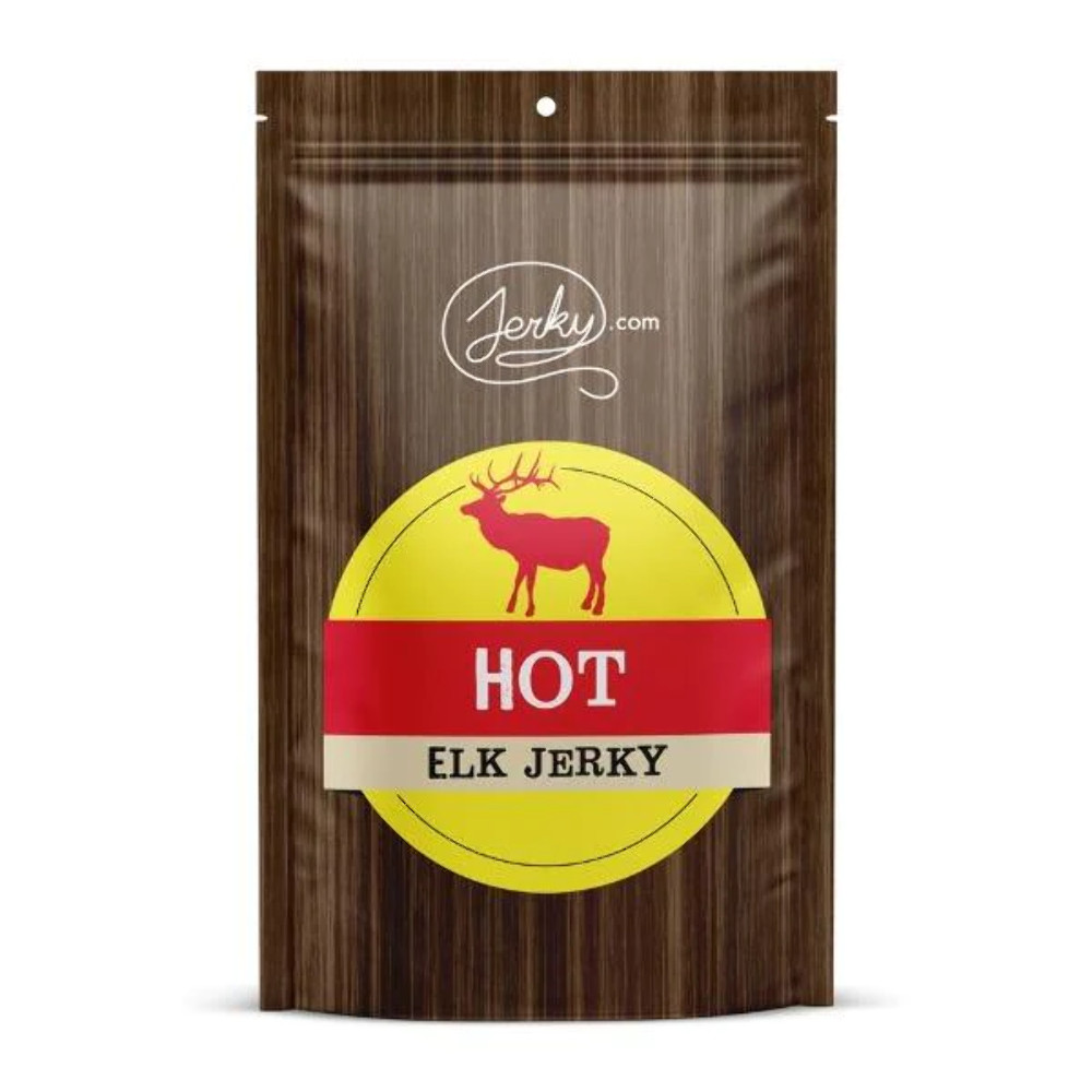 All-Natural Elk Jerky – Hot