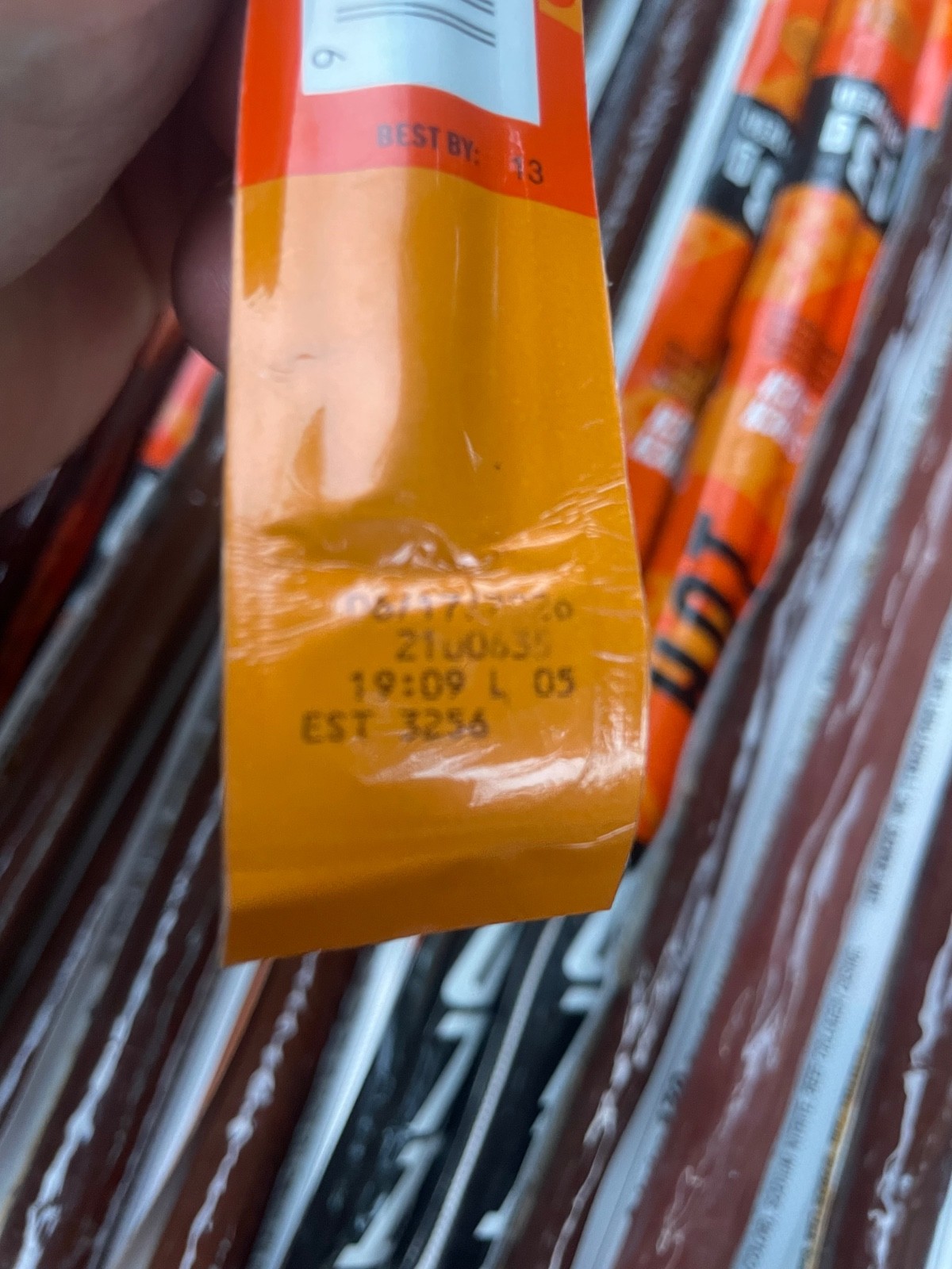 (24) Jack Link’s 100% Beef Franks Hot Sauce Beef Sticks, 1.84-2.2oz BB: 12-25/26