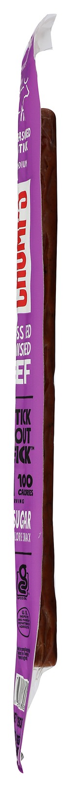 Chomps Beef Stick Taco Seasoned Snack Flavor Protein 1.15 Oz 24 Pack