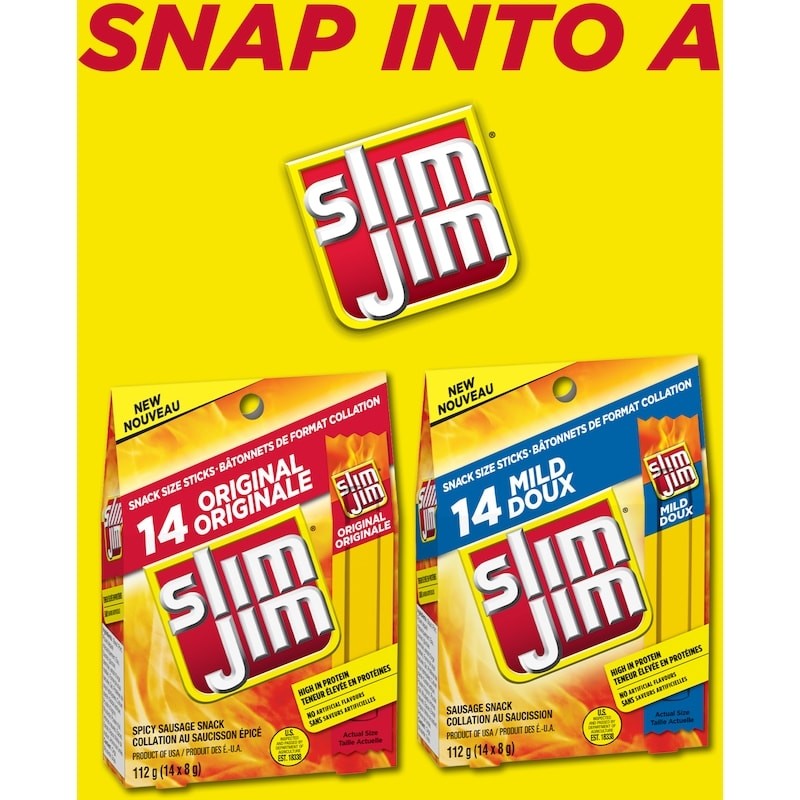 2-Pack Slim Jim Mild