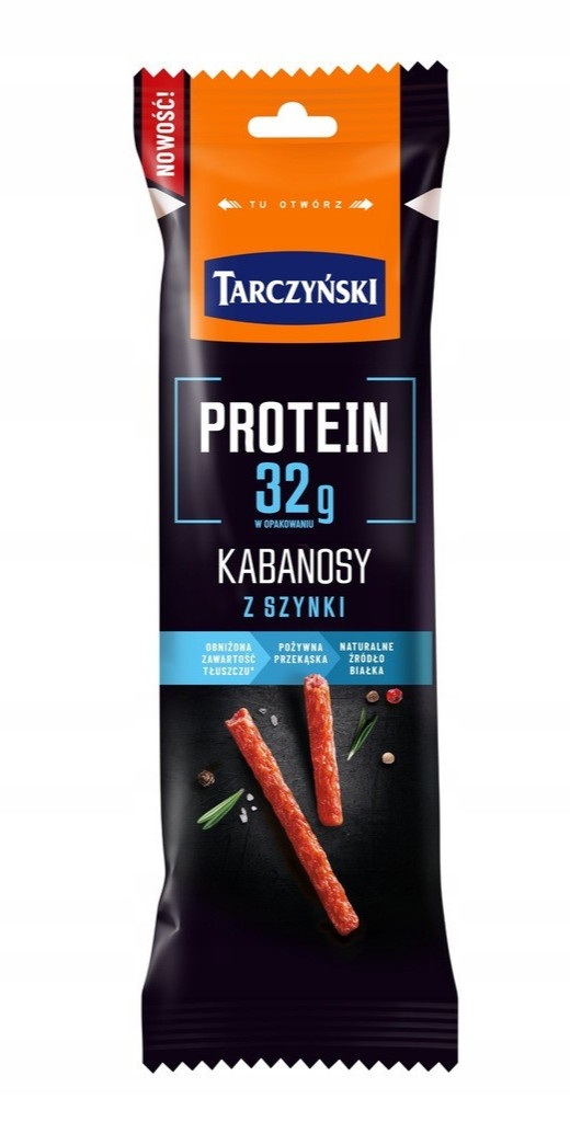 Tarczynski PROTEIN- Kabanos 80g / 2.82 oz Polish Dried Sausage
