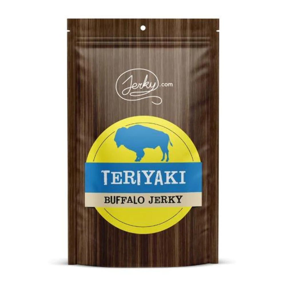 All-Natural Buffalo Jerky – Teriyaki