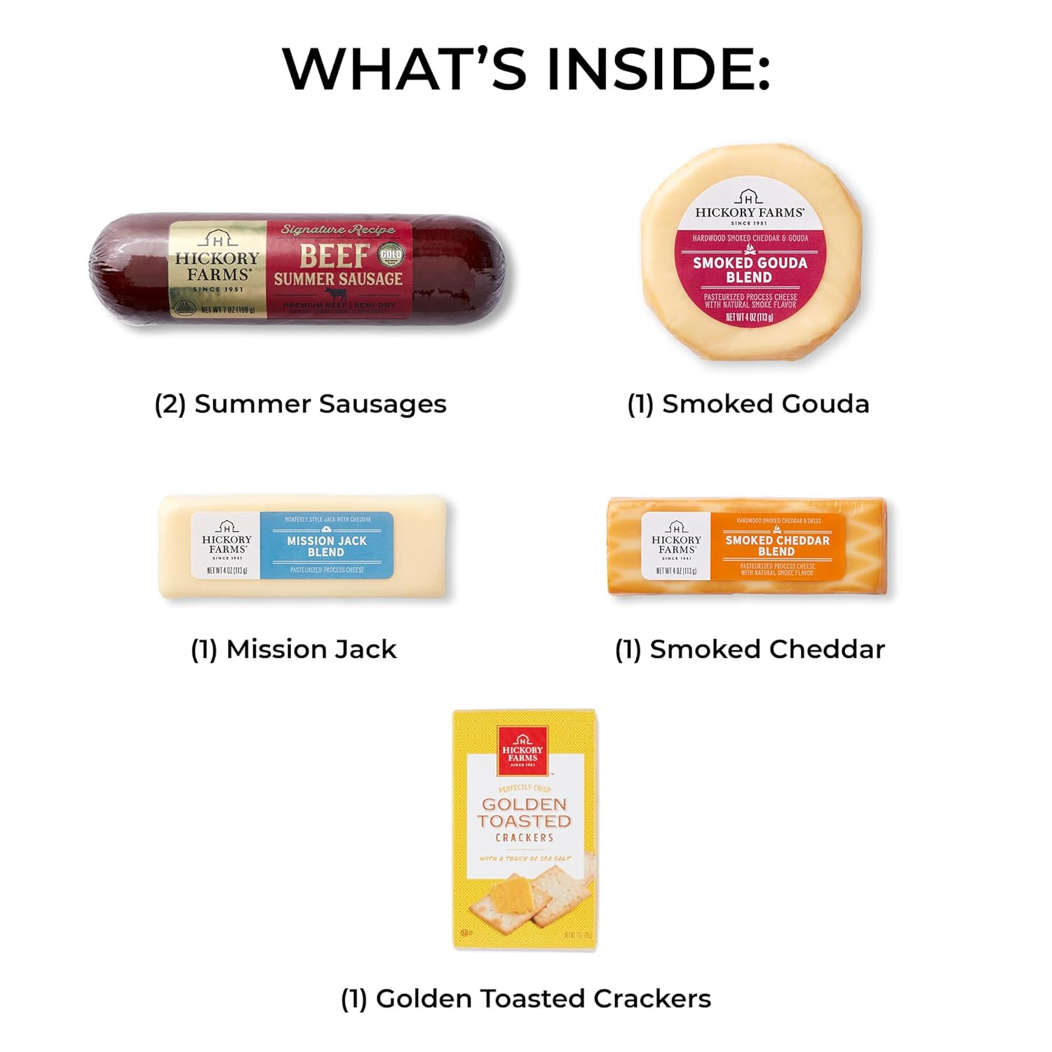 Signature Beef Meat and Cheese Gift Basket (Medium) – Box Set | Charcuterie Boar