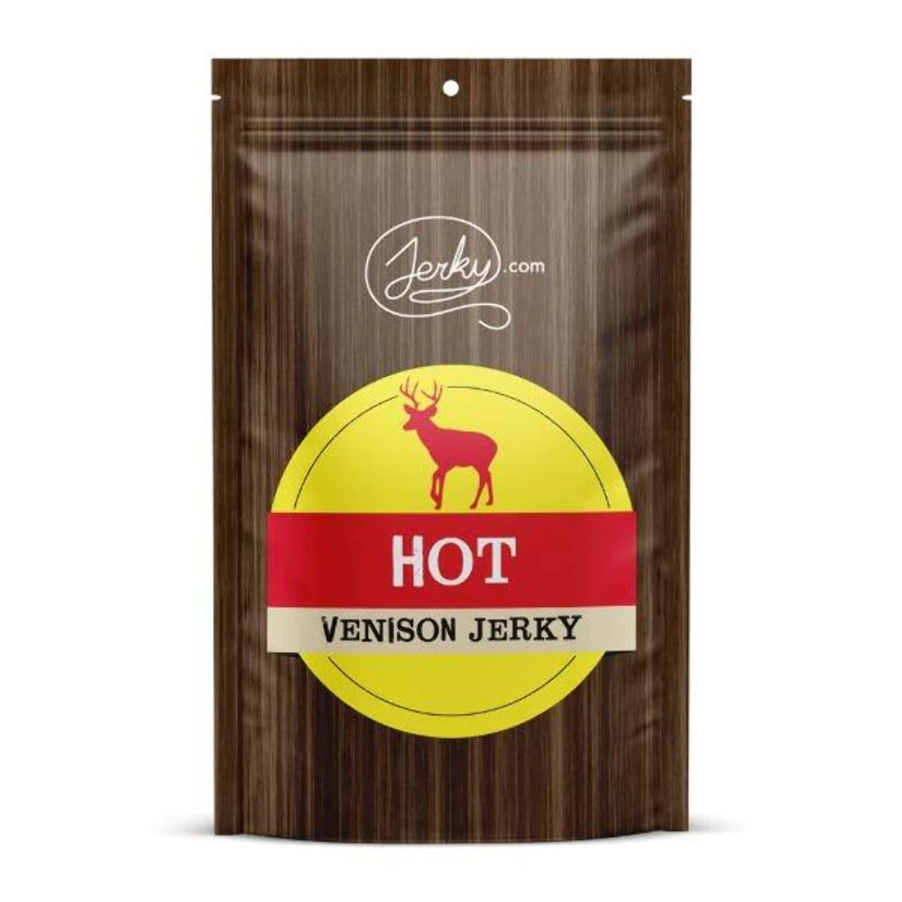 All-Natural Venison Jerky – Hot