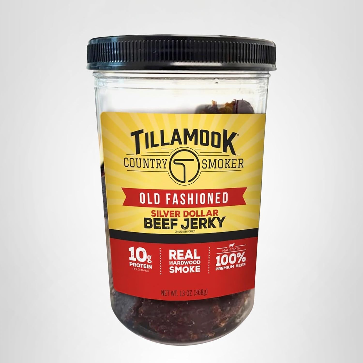 Keto-Friendly 13oz Old Fashioned Beef Jerky – Perfect Portable Protein Snack