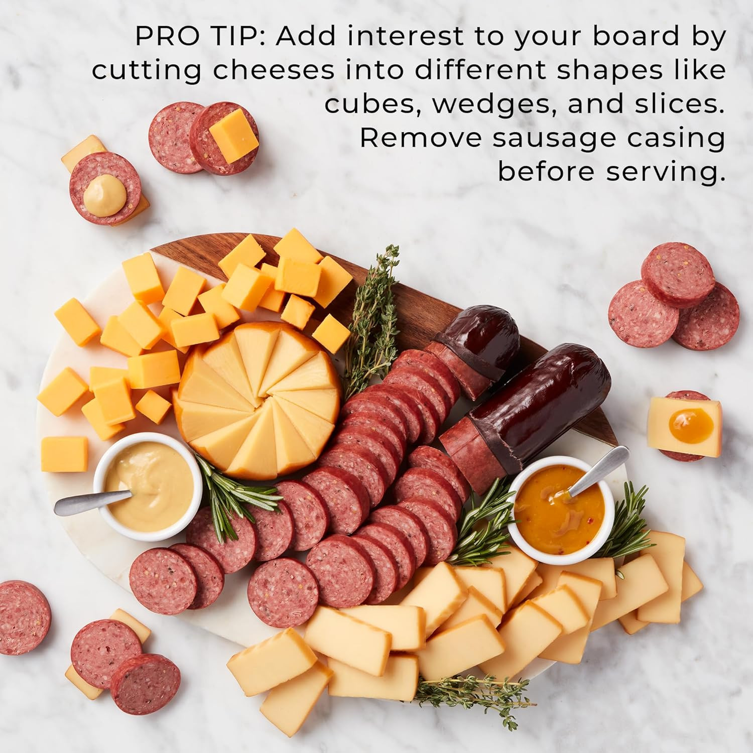 Signature Beef Meat and Cheese Gift Basket (Medium) – Box Set | Charcuterie Boar