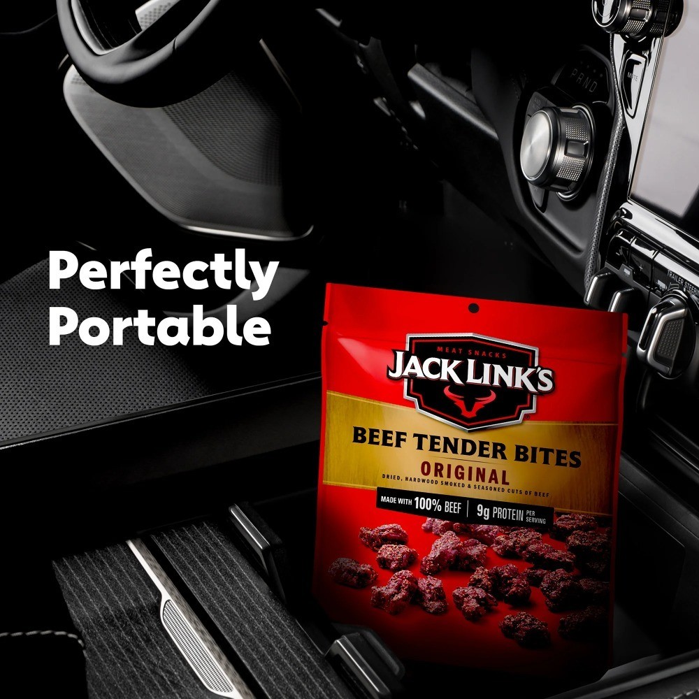 Beef Tender Bites Original 100% Beef 10g Protein per Serving 10 Ounce Family