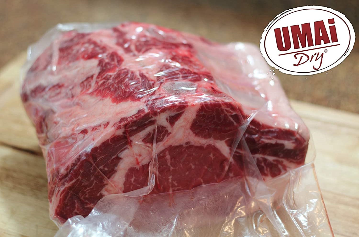 UMAi Dry Breathable Membrane Bags for Dry Aging Steak | Ribeye Striploin Sized |