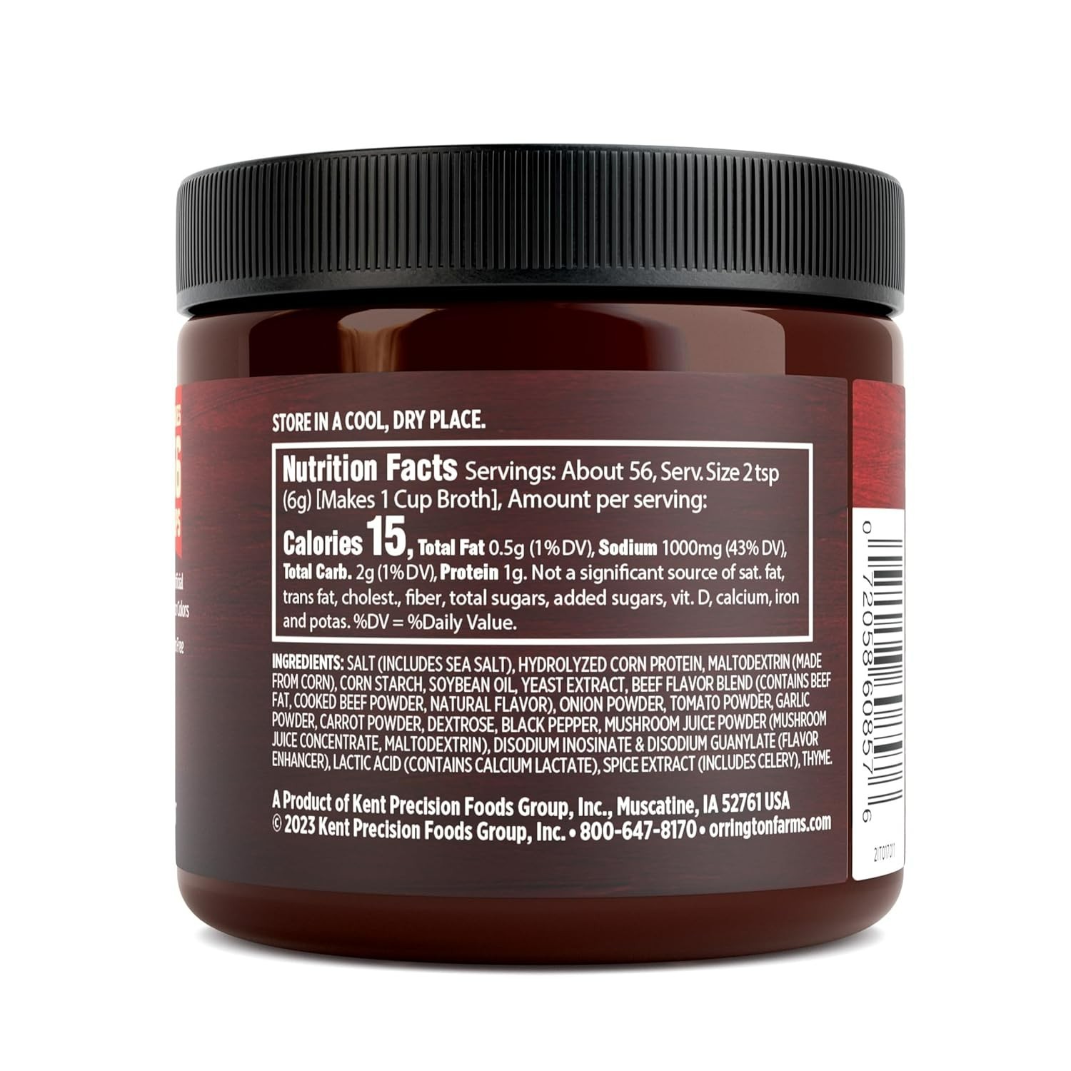 Beef Flavored Broth Base, Granulated Beef Flavored Bouillon, Versatile Usage,…