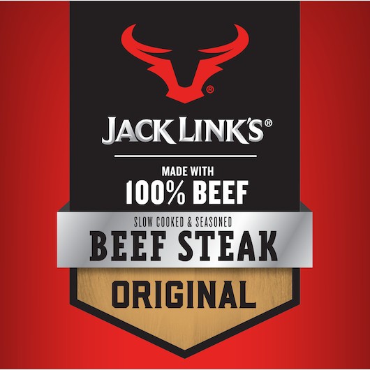 Jack Links Original Beef Steak, 1 Ounce, 12 Per Box, 12 Per Case