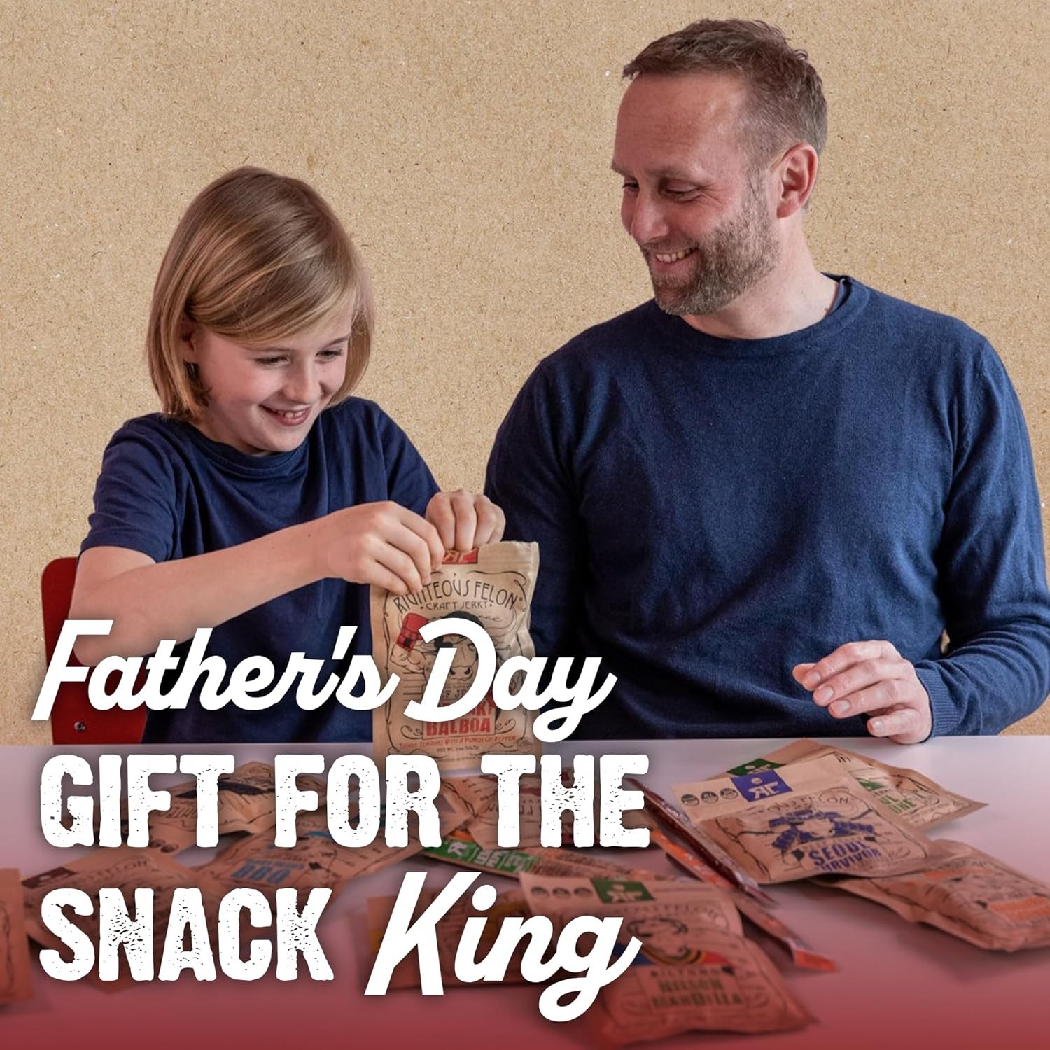 All-Natural Gluten-Free Beef Jerky Sample Pack – Father’s Day Special, 8oz