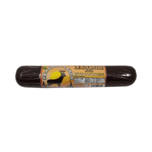 Pearson Ranch Venison Hickory Smoked Wild Game Summer Sausage (7 oz.)