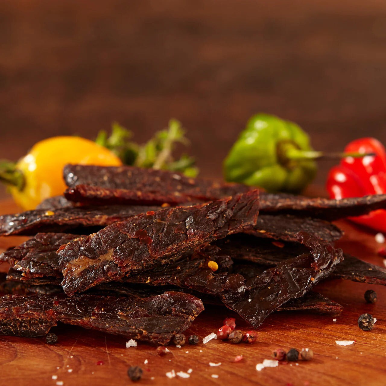 Black Angus Jerky 16 Oz (Base Marinaded With a Sweet Moonshine Liqueur) 4Charity