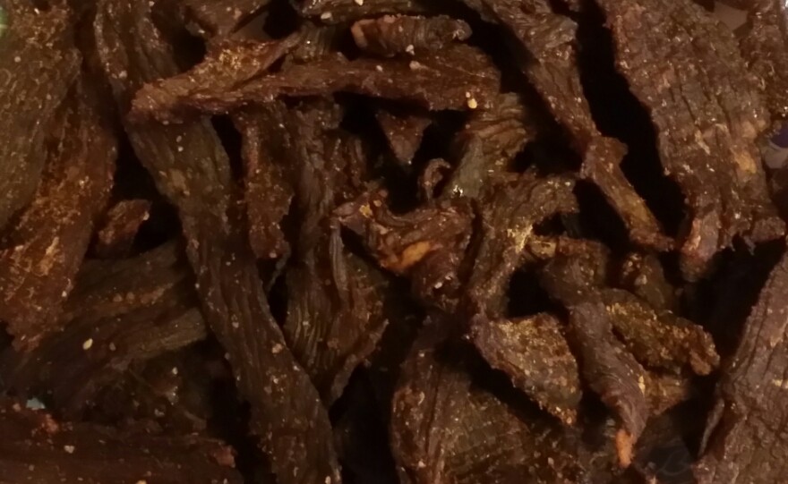 Juan’s one pound plain regular beef jerky