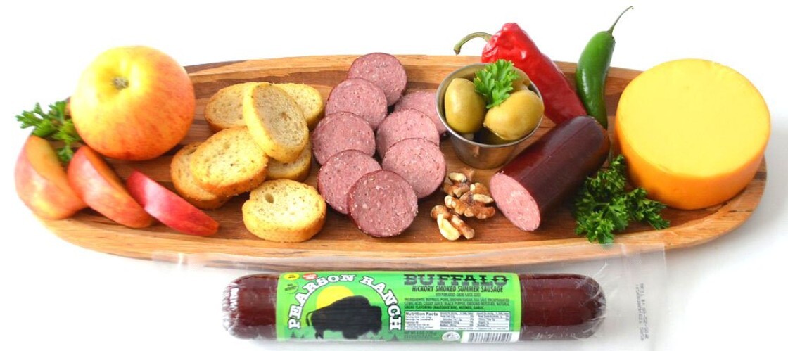 Hickory Smoked Elk, Buffalo, & Venison Summer Sausage Pack – Gluten & MSG Free