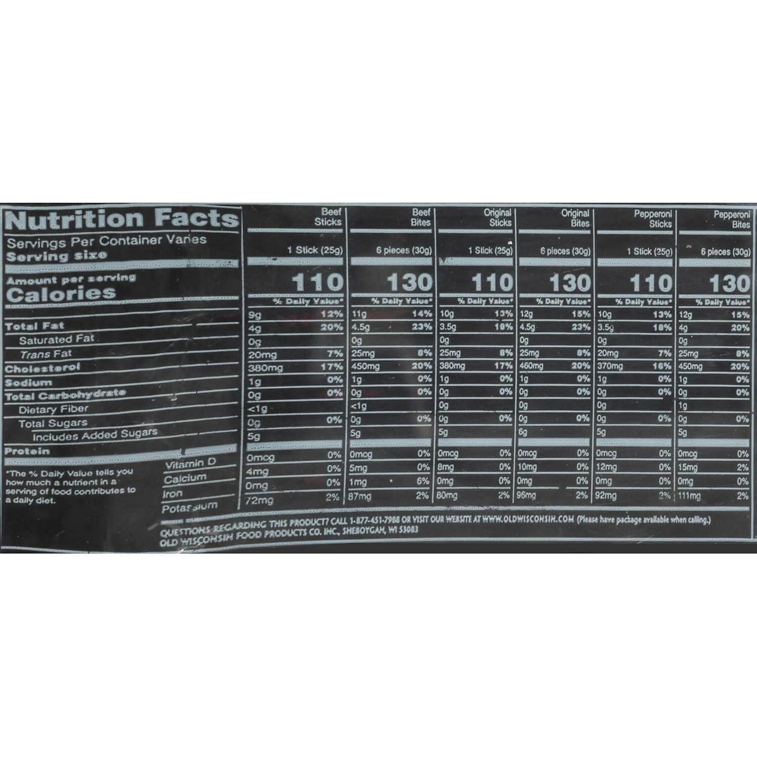 High-Protein Gluten-Free Beef Snack Sticks – Ready to Eat 26 oz Resealable Bag