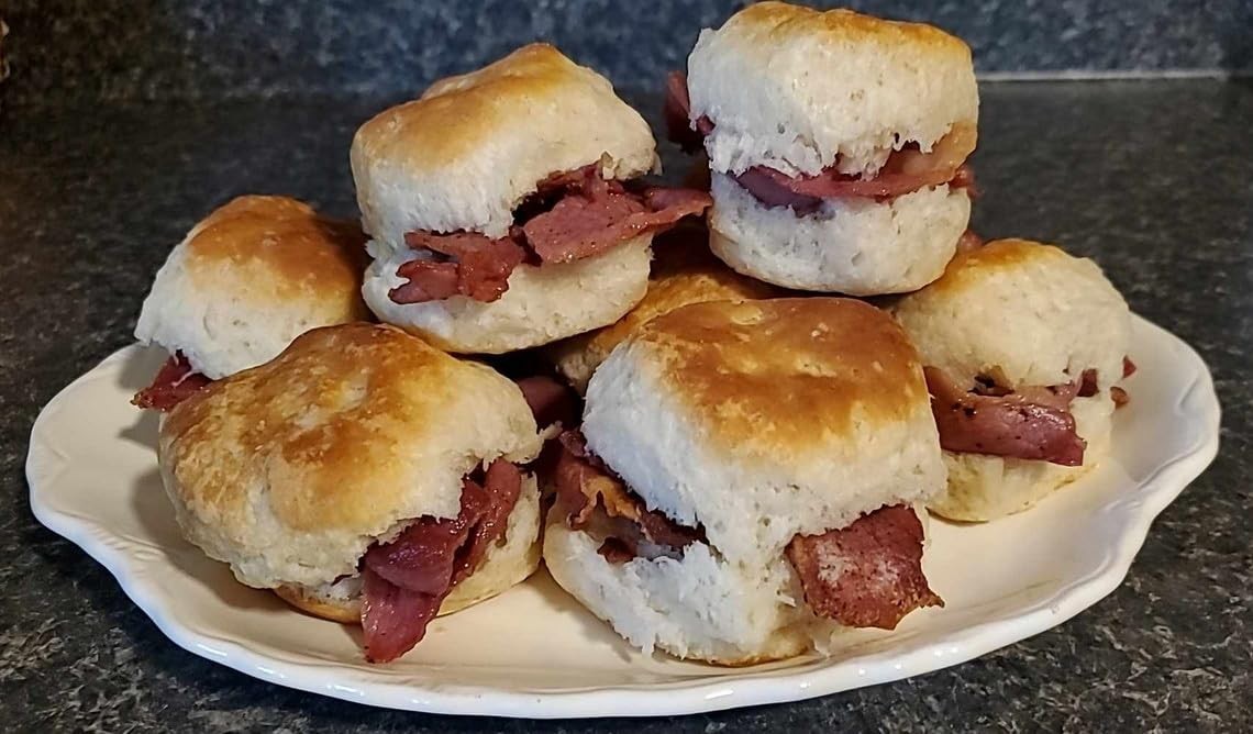 Brand Country Ham Biscuit Cut 5-3oz Packs