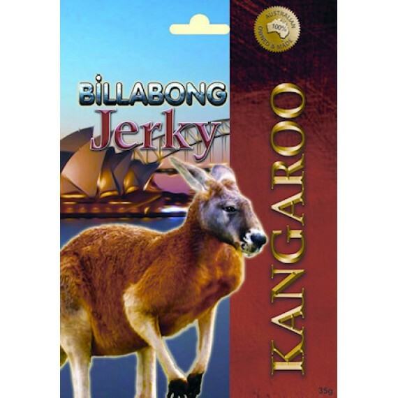Kangaroo Jerky, 1.23oz / bag. Six Bags.