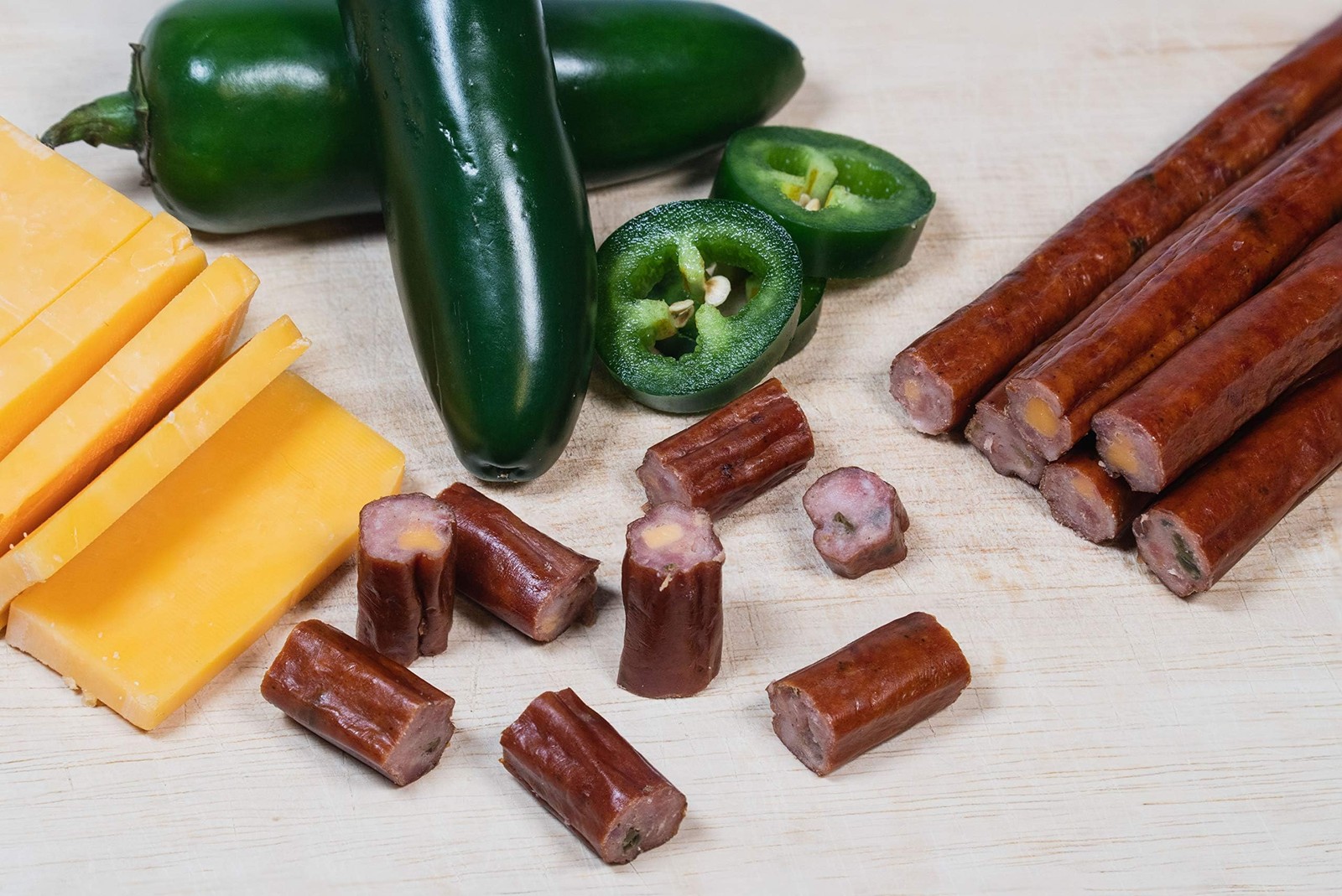 Wenzel’s Farm Jalapeno Cheddar Sticks │Snack Sticks │ Flavorful, Naturally Sm…