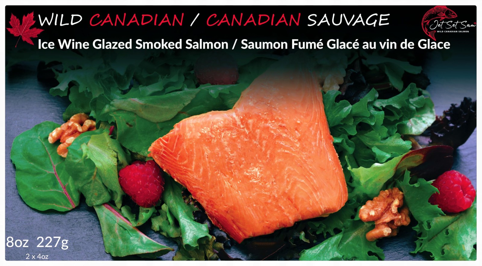 Smoked Salmon Food Gift Pack Featuring Wild Canadian Salmon, Lobster Spread, …