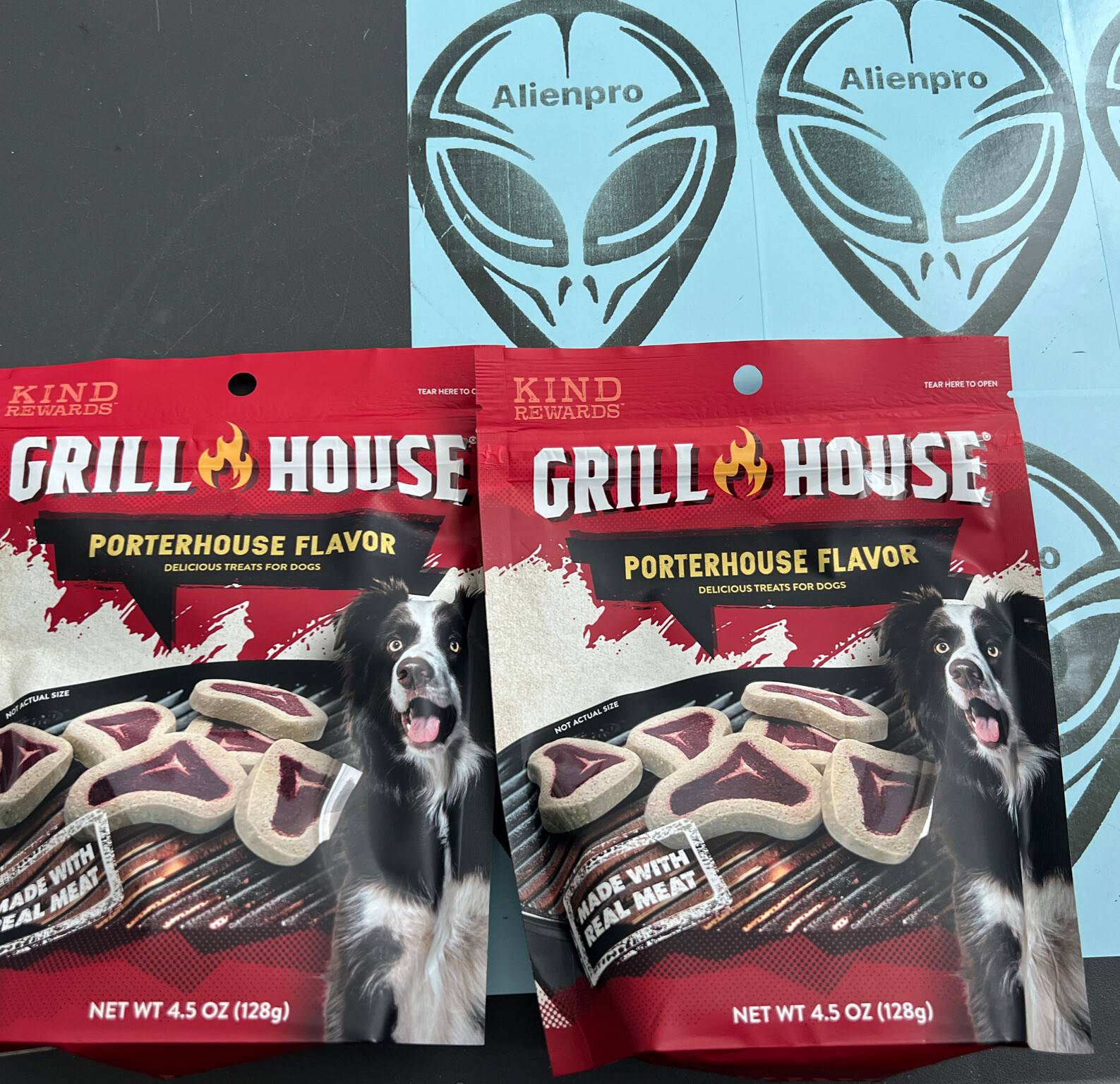 Set 2Pack Porterhouse Flavor 4.5 Oz Each Bags