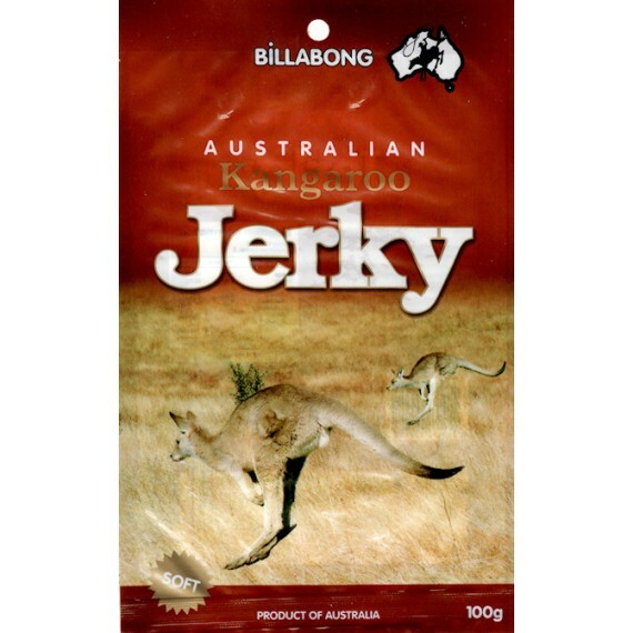 Kangaroo Jerky, 3.52oz / bag. Three Bags.