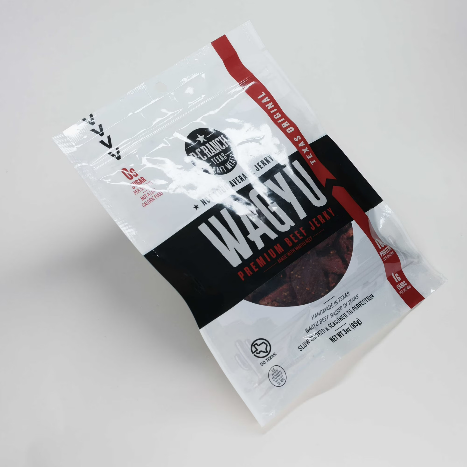 R-C Ranch Wagyu Beef Jerky-Original, 3oz Bag