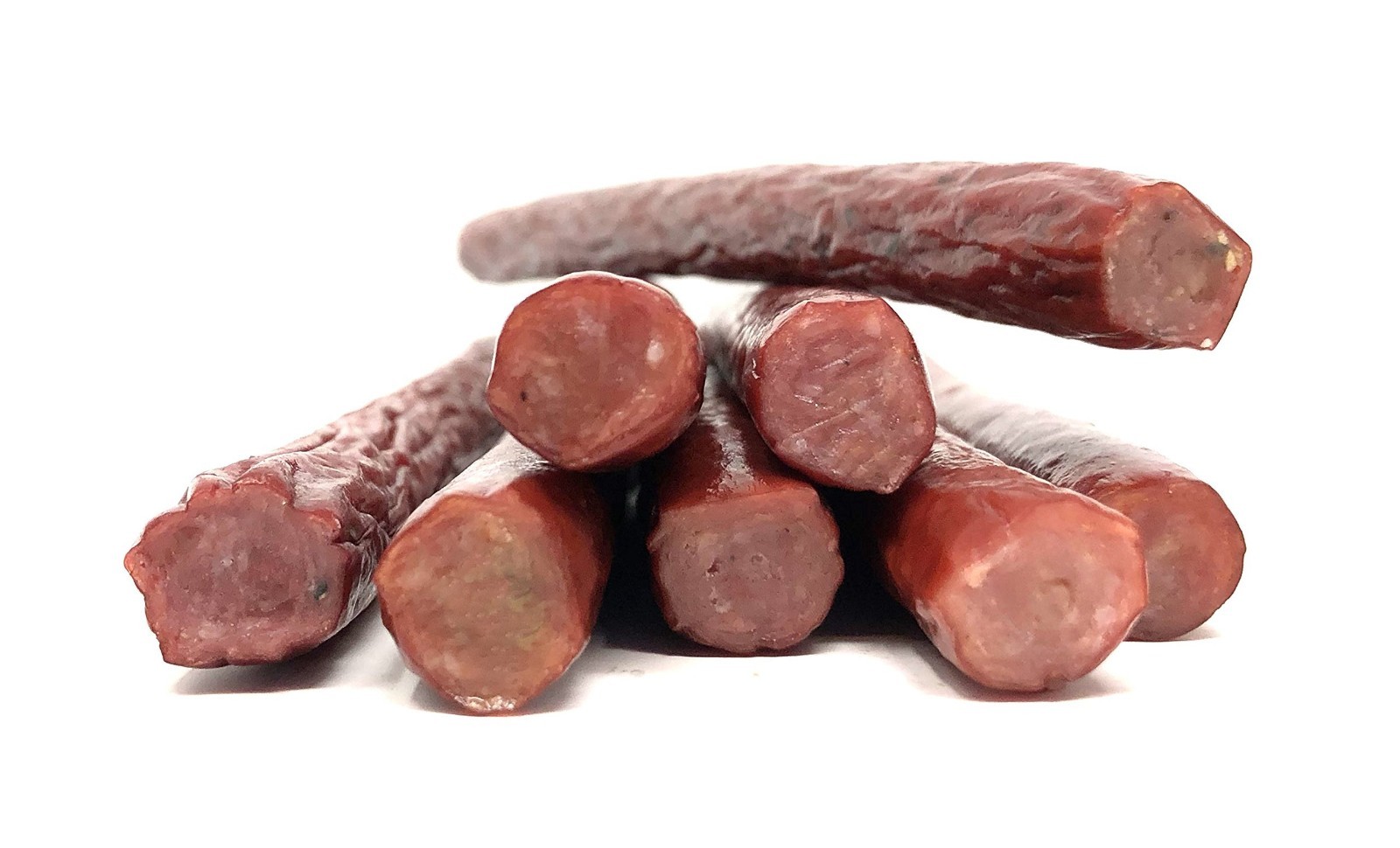 Variety Pack of 40 Meat Sticks – 8 Flavors of Gluten-Free Pork & Beef Jerky, Bul