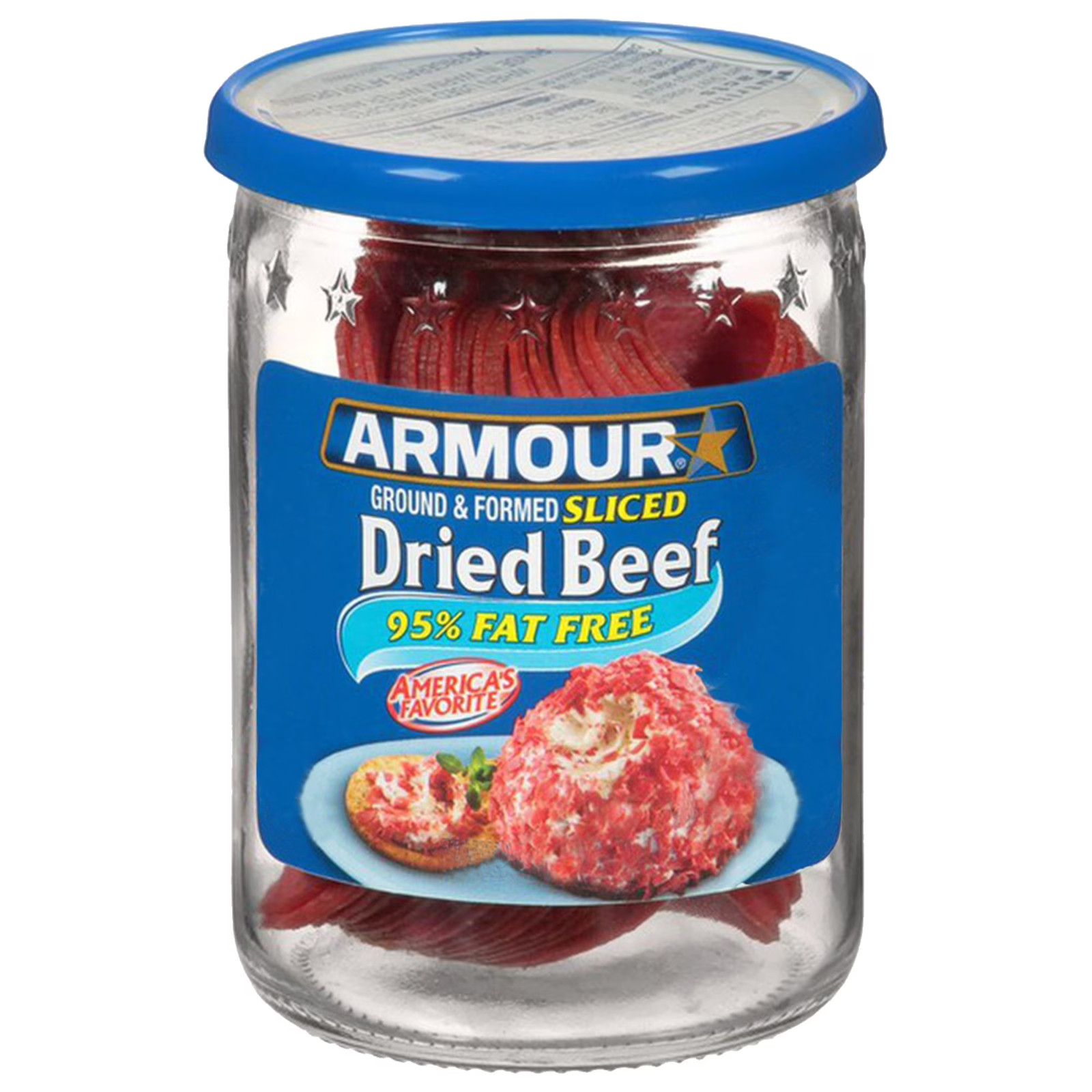 (4 pack) Armour Star Sliced Dried Beef, Jarred Meat, 2.25 oz. Free Shipping.